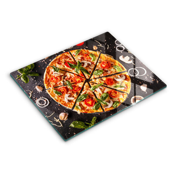 Protection plaque induction Pizza aux champignons