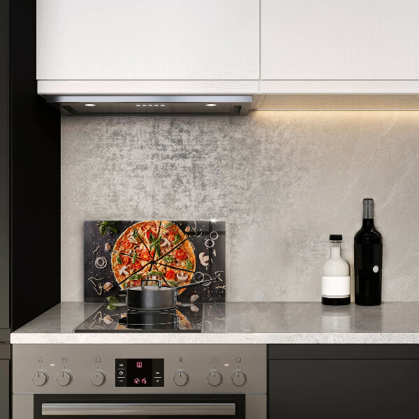 Protection plaque induction Pizza aux champignons