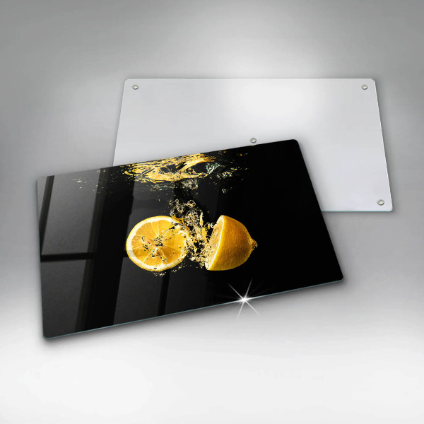 Protection plaque induction Fruits de citron juteux