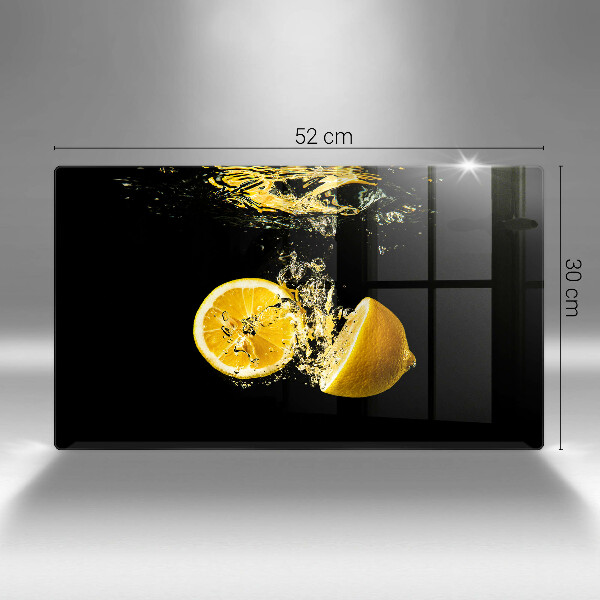 Protection plaque induction Fruits de citron juteux