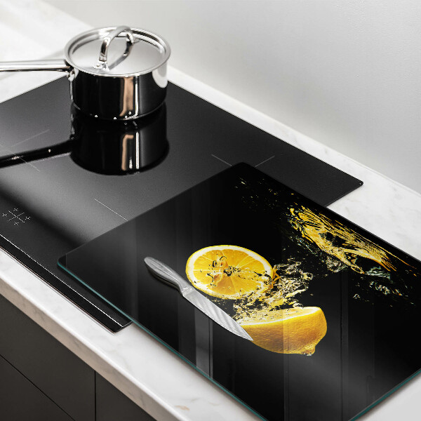 Protection plaque induction Fruits de citron juteux