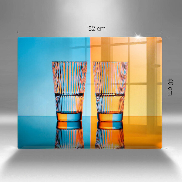 Protection plaque induction Deux verres d'eau