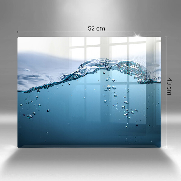 Protection plaque induction L'eau bleue