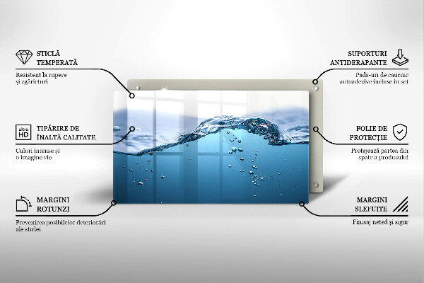 Protection plaque induction L'eau bleue