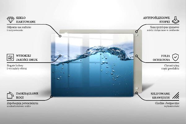 Protection plaque induction L'eau bleue