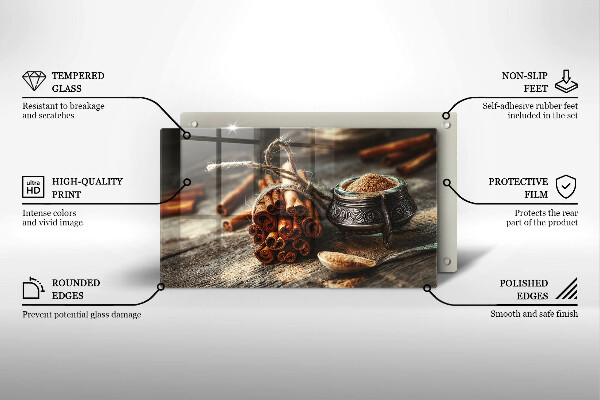 Protection plaque induction Gousses de vanille