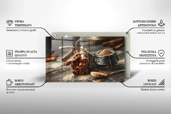 Protection plaque induction Gousses de vanille