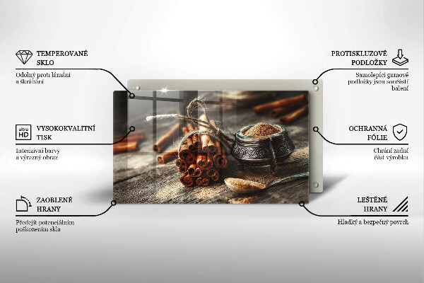 Protection plaque induction Gousses de vanille