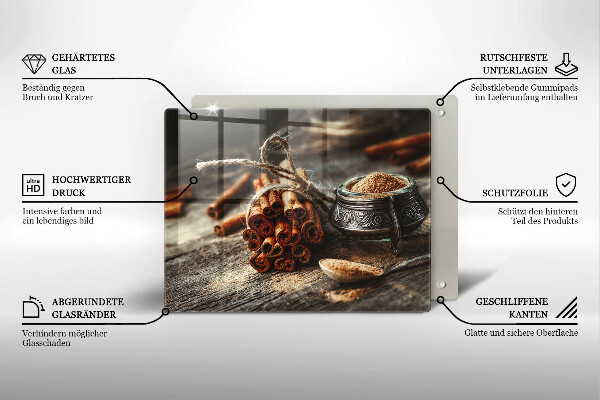 Protection plaque induction Gousses de vanille