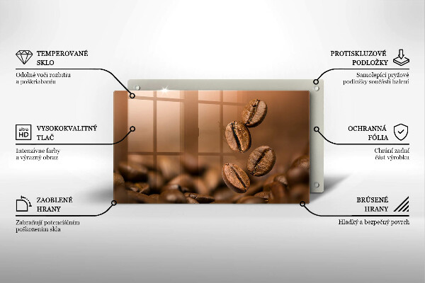 Protection plaque induction Grains de café