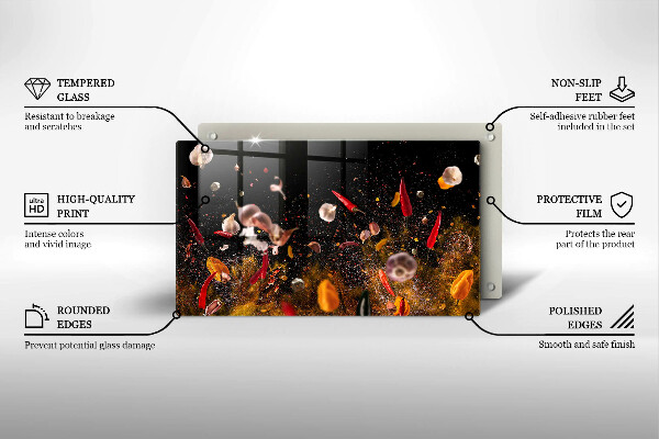 Protection plaque induction Épices piquantes