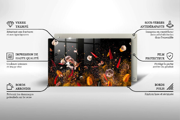 Protection plaque induction Épices piquantes