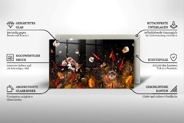 Protection plaque induction Épices piquantes