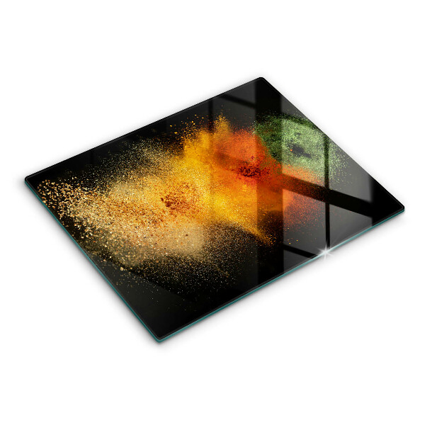 Protection plaque induction Épices colorées