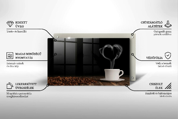 Protection plaque induction Coeur de tasse à café