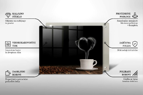 Protection plaque induction Coeur de tasse à café