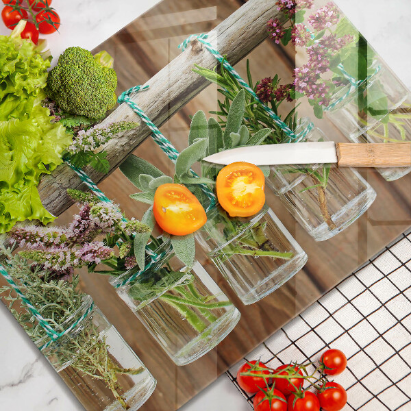 Protection plaque induction Plantes aromatiques vintage