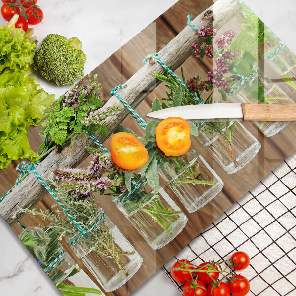 Protection plaque induction Plantes aromatiques vintage