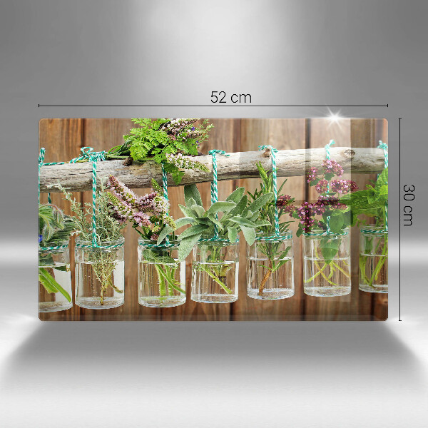 Protection plaque induction Plantes aromatiques vintage