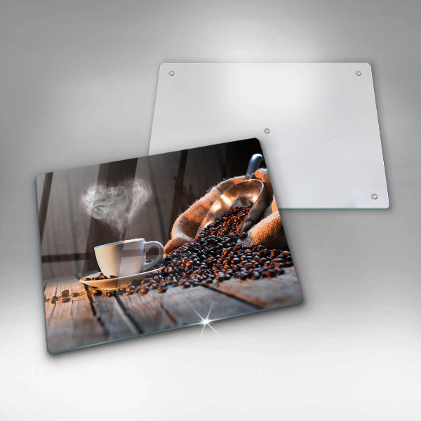 Protection plaque induction Tasse à café et coeur