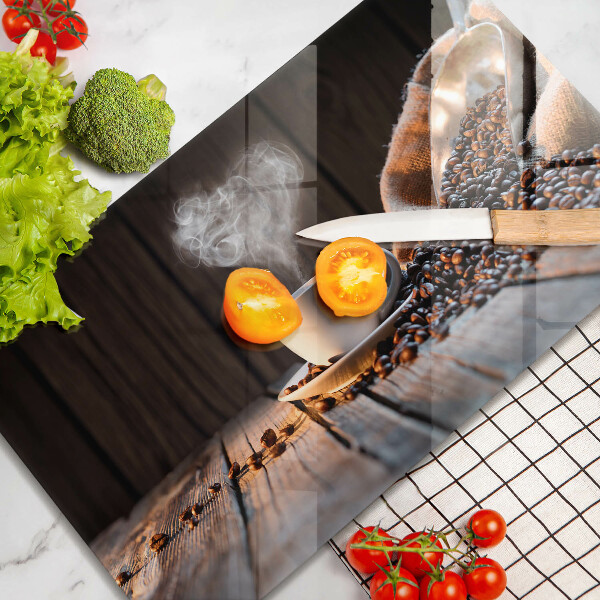 Protection plaque induction Tasse à café et coeur