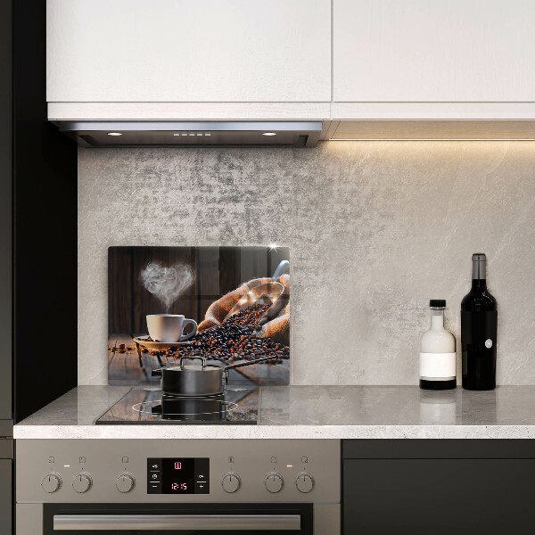 Protection plaque induction Tasse à café et coeur