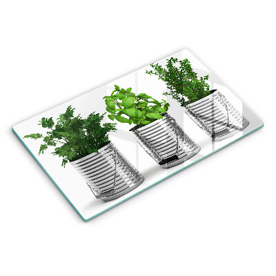 Protection plaque induction Pots de plantes aromatiques