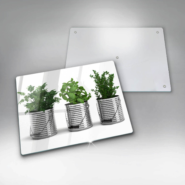 Protection plaque induction Pots de plantes aromatiques