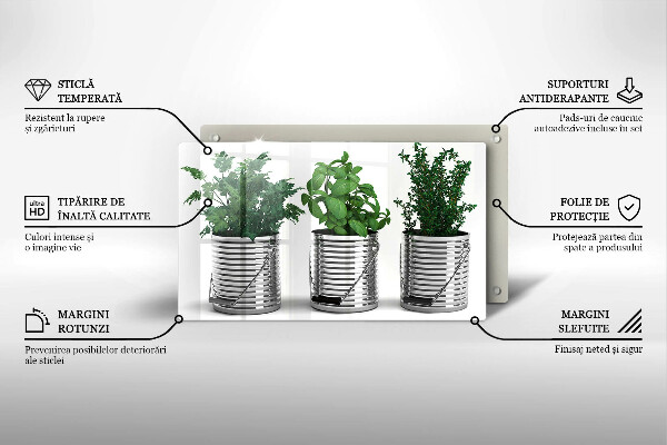 Protection plaque induction Pots de plantes aromatiques