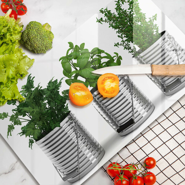 Protection plaque induction Pots de plantes aromatiques