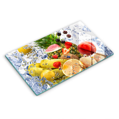 Protection plaque induction Fruits juteux et eau