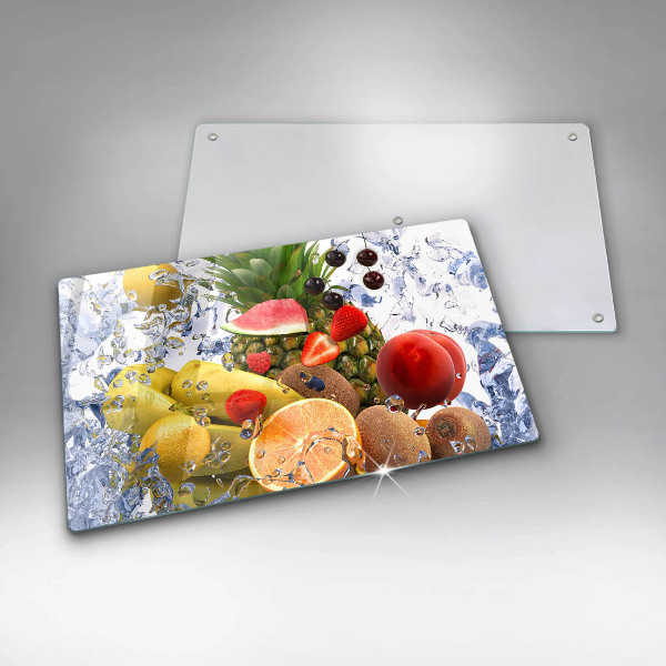 Protection plaque induction Fruits juteux et eau