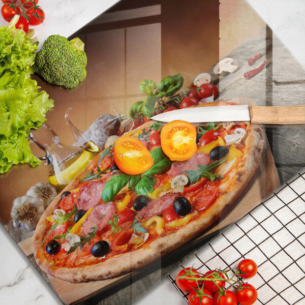 Protection plaque induction Pizza italienne