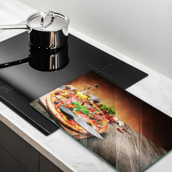 Protection plaque induction Pizza italienne