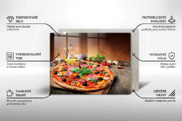 Protection plaque induction Pizza italienne