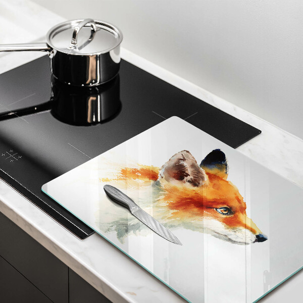 Protection plaque induction Renard peint