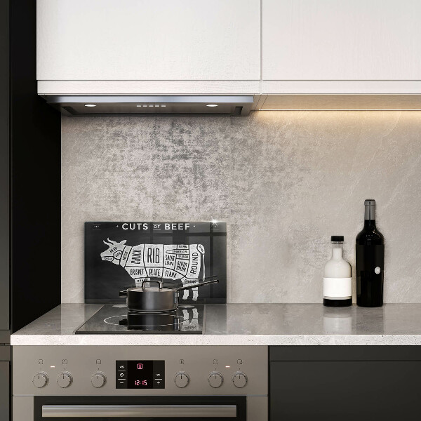 Protection plaque induction Bœuf à la viande de vache