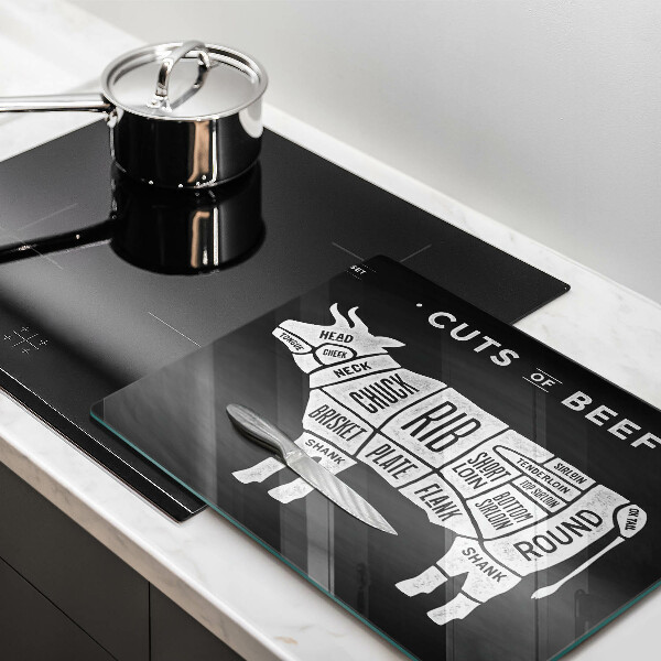 Protection plaque induction Bœuf à la viande de vache