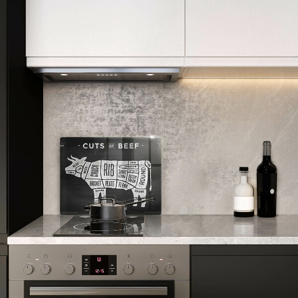 Protection plaque induction Bœuf à la viande de vache