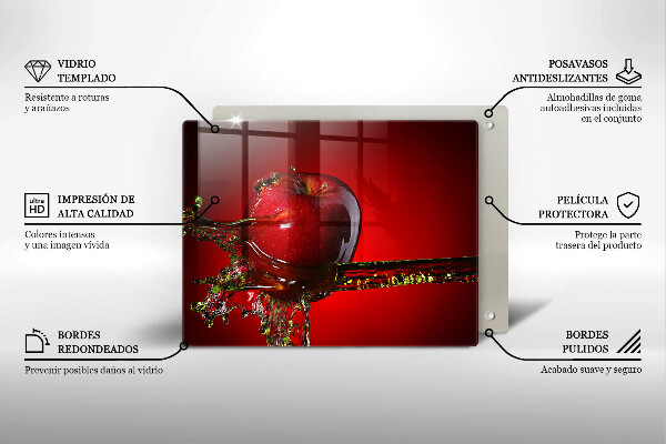 Protection plaque induction Pommes dans l'eau