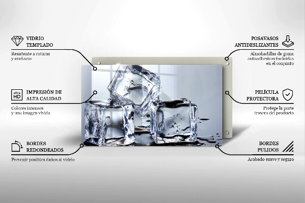 Protection plaque induction Glaçons