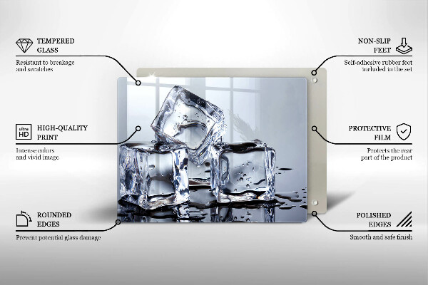 Protection plaque induction Glaçons