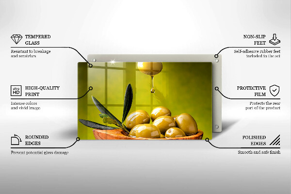 Protection plaque induction Olives savoureuses