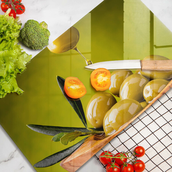 Protection plaque induction Olives savoureuses