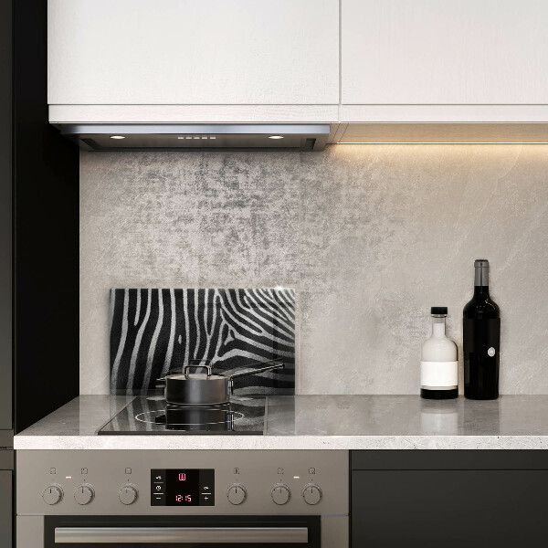 Protection plaque induction Rayures zébrées