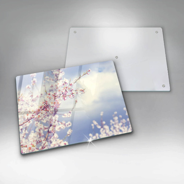 Protection plaque induction Arbre en fleurs