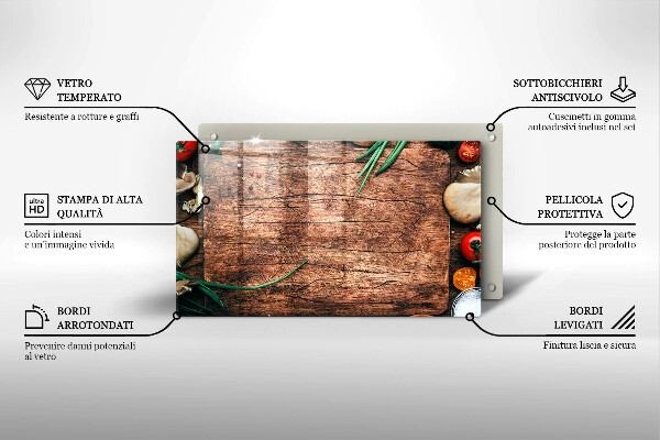 Protection plaque induction Planche de cuisine en bois