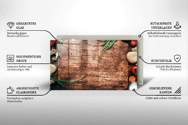Protection plaque induction Planche de cuisine en bois