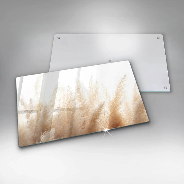 Protection plaque induction Herbe de la pampa