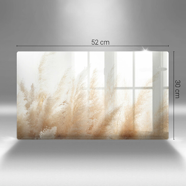 Protection plaque induction Herbe de la pampa